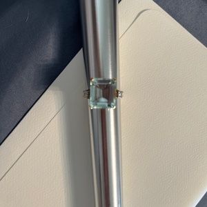 Aquamarine Ring 7.80 carat size 8